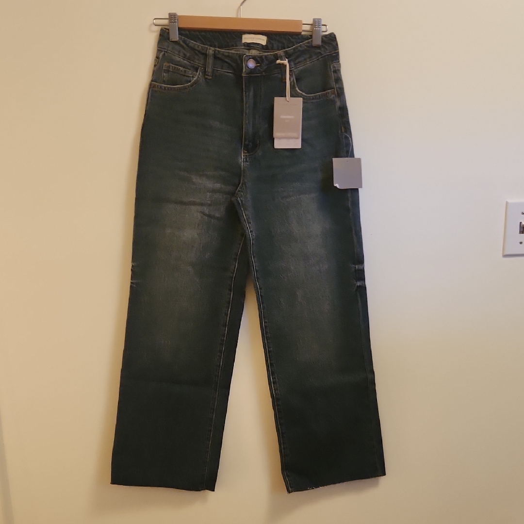 Womens Oliver And Logan Aberdeen High Rise Wide Leg Jean. 27/4